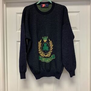 Blarney Castle Designs Wool Ireland Sweater sz XL EUC